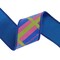 LaRibbons 2 1/2" - 4" Wired Dupioni Ribbon | Bias Plaid w/ Taffeta Fused Back | 10 Yard Roll